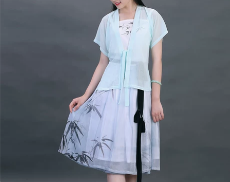 如梦霓裳 民族装舞台装 踏歌下裙  清衣柜...