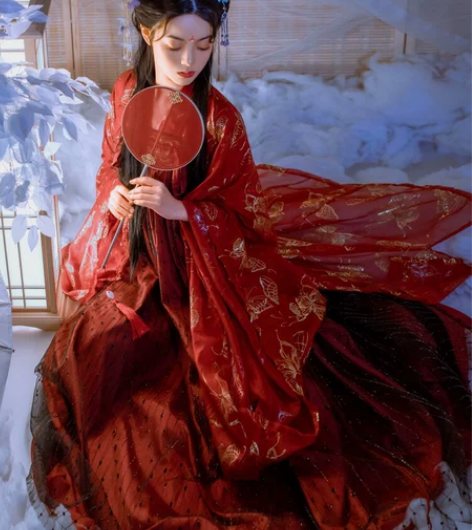 艺缕   红蝴蝶  可送簪子   有吊牌 ...