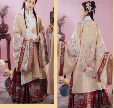 画扇×耀春【乘黄】联名款原创汉服马面明制 ...