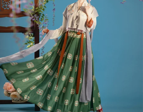 珍缕唐制汉服女正品原创【不夜唐】唐背子齐腰...