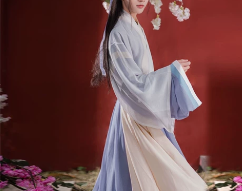 大码汉服男女全套演出舞蹈全新 宿问 白泽晋...