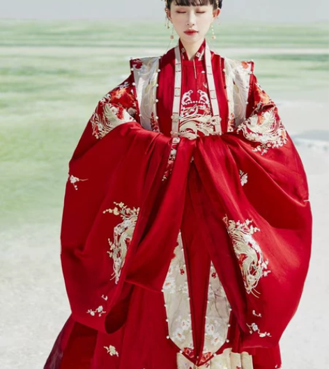 【汉服出租】十三余鸾凤和鸣明制汉服婚服明制...