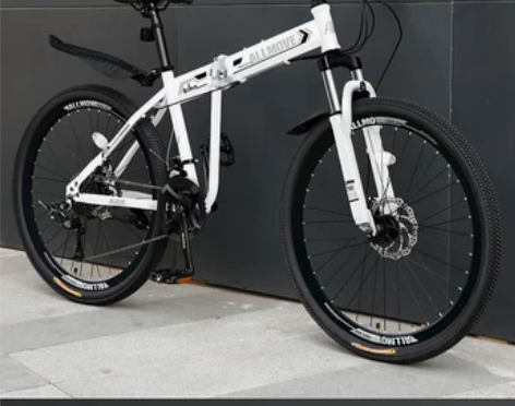 新型折叠山地自行车男单车变速越野上班骑公路...