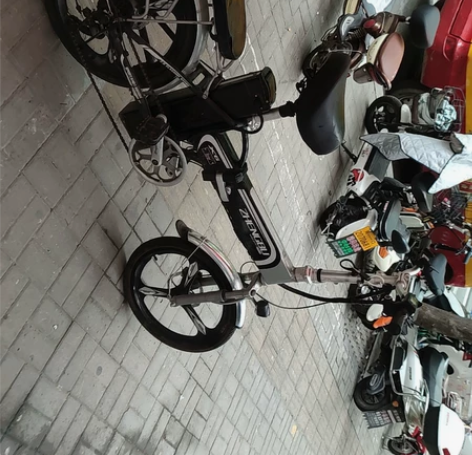 48V21A理电自行车，可折叠。带助力，手...