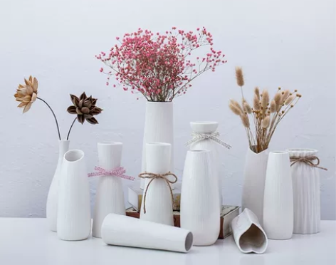 4个包邮满天星勿忘我干花花瓶家居装饰北欧客...