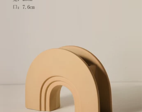 【狂欢价】北欧创意陶瓷花瓶莫兰迪客厅插花艺...