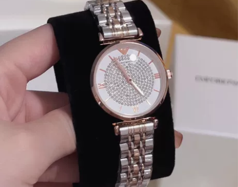 【全新】阿玛尼满天星手表 证书齐全，实拍图...