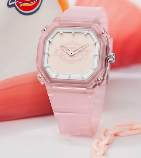 Dickies手表女款学生潮流品牌果冻情侣...