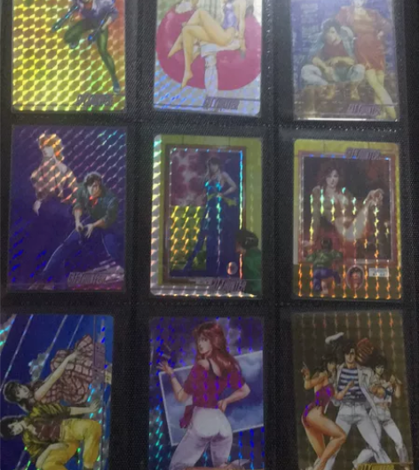 城市猎人46闪卡加9张猫眼。不是贴卡。新品...