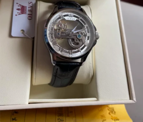 高端欧利时(OLEVS)男士手表。全自动机...