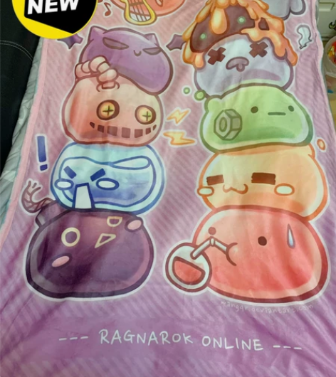 【仙境传说】RO可爱冬日绒毯 图1和2是一...