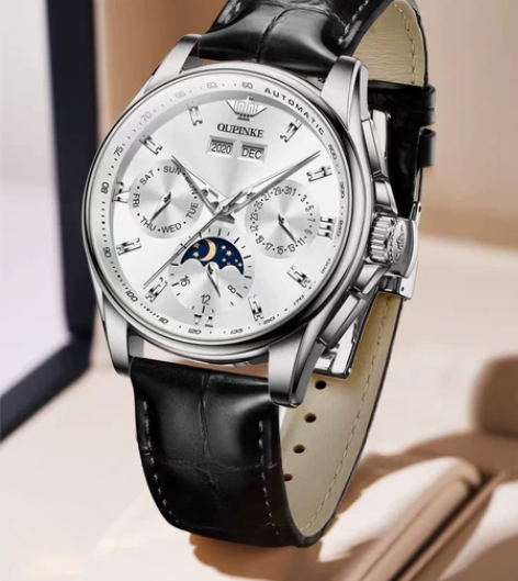 转卖全自动机械手表男，买了不合适，未戴过现...