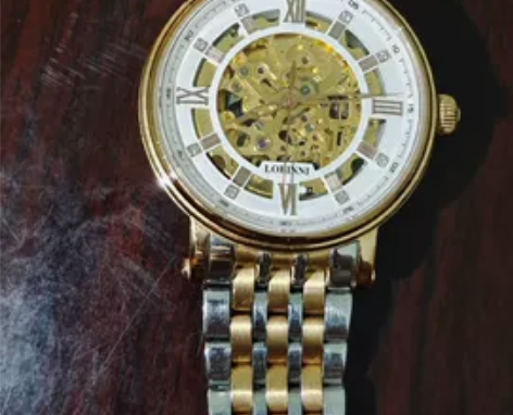 罗宾尼全自动机械腕表  玫瑰金  闲置 省...