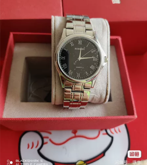 罗西尼全新男表钢带石英商务休闲手表 全新未...