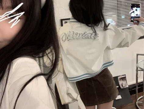 忘一/心动棒球校花 元气纯欲小甜心刺绣奶蓝...