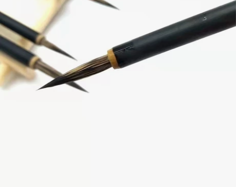 鼠须勾线笔工笔线描国画线描白描描边笔国画水...