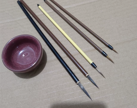 包邮工笔画国画毛笔狼毫石獾兼毫鼠须笔勾线描...