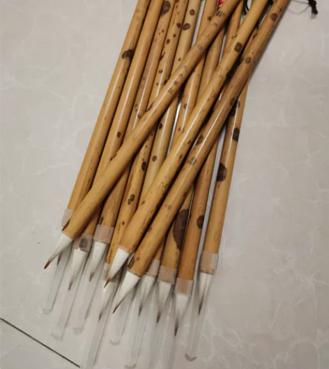 精制狼兼羊兼毫楷笔 峰长2.5厘米，口径0...