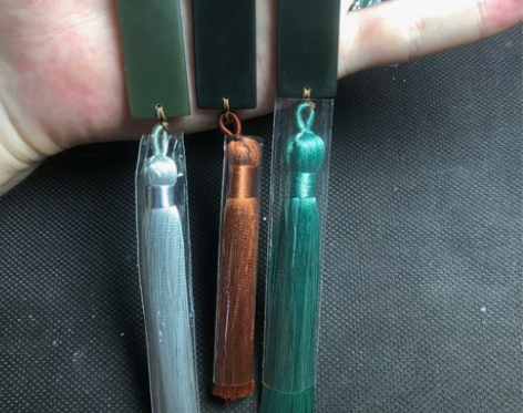 和田玉塔青书签 细料 小书签 感兴趣的话点...