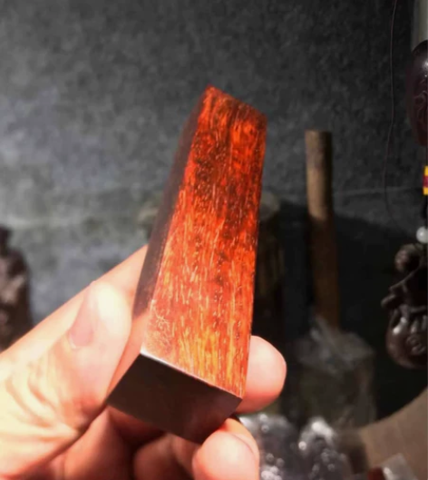 印度小叶紫檀,琴料,小镇纸,压方,印章 高...