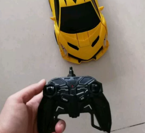 感应变形遥控汽车机器人 — 兰博基尼（黄色...