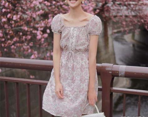 Cissyma原创 重工繁花刺绣 全棉宫廷...