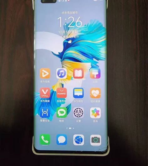 华为M40P  128G  白色  5G机...