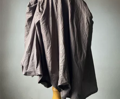 Vintage古着90s复古花苞裙 腰围7...