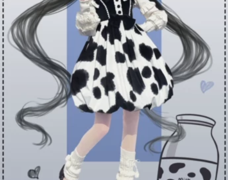 牛轧糖花苞裙jsk  m码 可可甜心酱Lo...