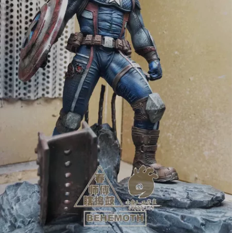 春师傅瞎捣鼓-美国队长3D打印素体 3D打...