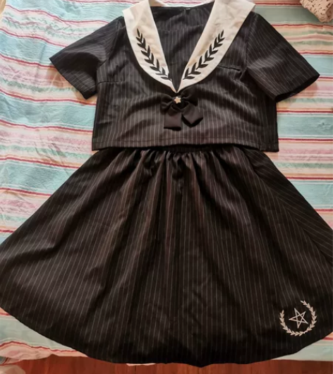 水手服套装学院风二次元COS夏季日系软妹高...