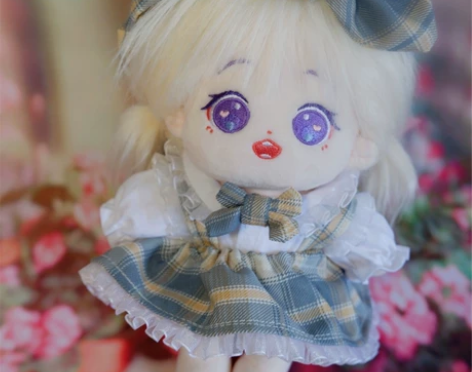 【现货包邮20cm娃衣】JK学院风小裙子套...