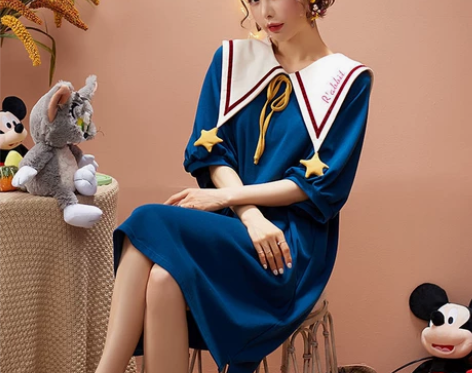 【全新捡漏价】公主风睡衣 甜美连衣裙  纯...