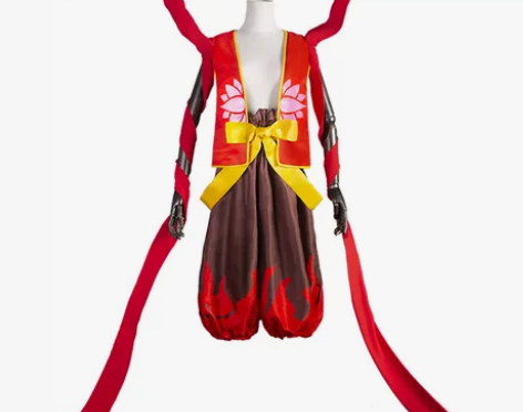 哪吒之魔童降世cos衣服儿童全套装哪咤co...