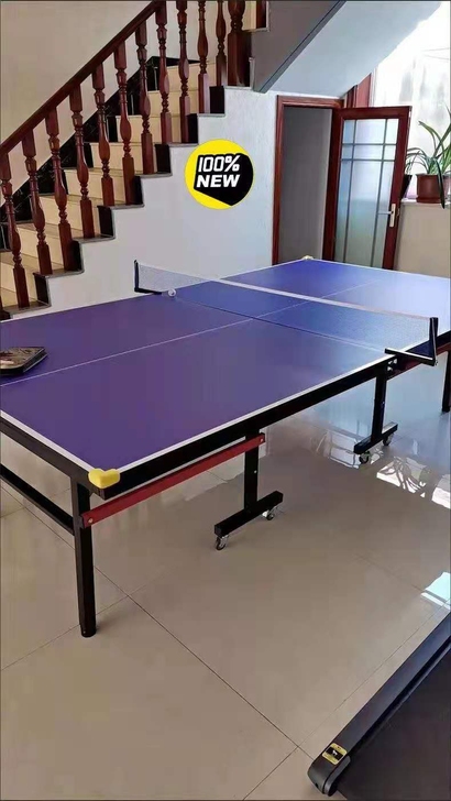 青少年比赛用乒乓球桌球台家用室内球案 因为...