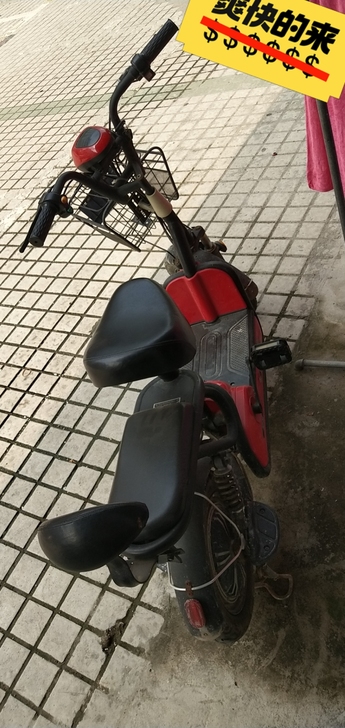 品牌型号 48V一台是台铃电动一台是小刀电...