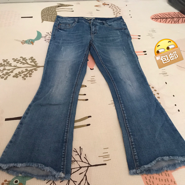 逸阳牛仔裤，M码（160），腰围72厘米，...