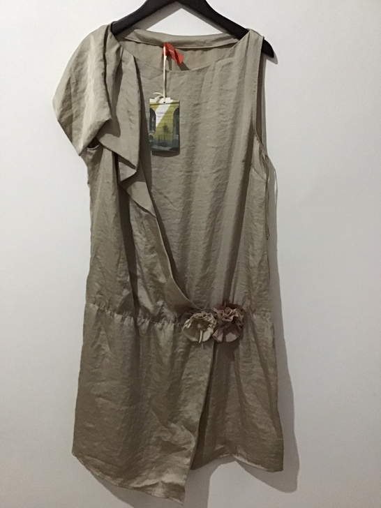 全新大码仿缎面礼服连衣裙