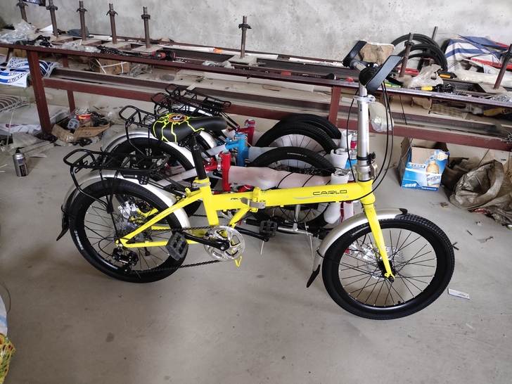 折叠自行车  学生变速折叠自行车 双碟刹 ...