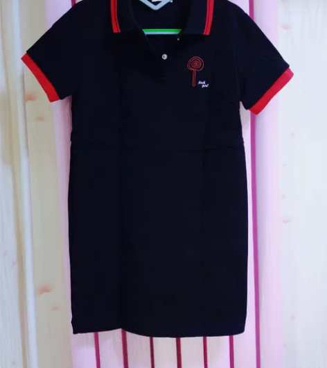 全新 美特斯邦威polo领运动风连衣裙宝贝...