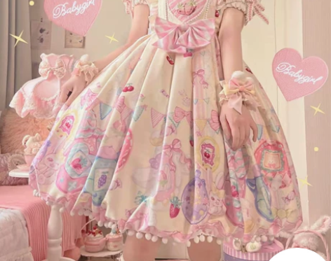 全款预约【5团】甜心结随意原创Lolita...