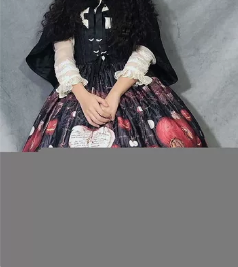 【收】标价内收喵子家林檎小红帽正腰jsk+...