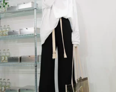 ！买它！175高个子加长直筒裤女休闲裤毛圈...