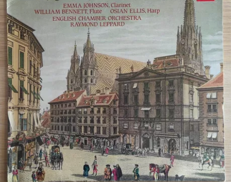 莫扎特长笛与竖琴协奏曲K.299,单簧管协...