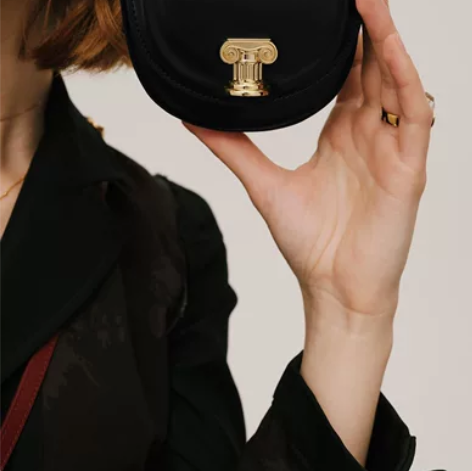 A.Cloud日落马鞍包迷你斜挎包复古小众...