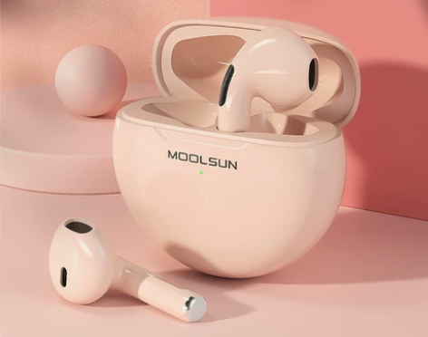 Moolsun沐圣无痛不入耳式蓝牙耳机 真...