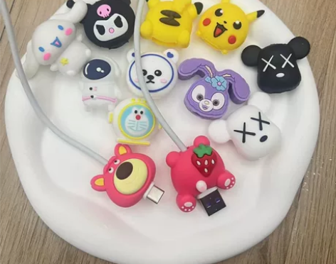 通用款数据线保护套手机USB充电器头适用v...