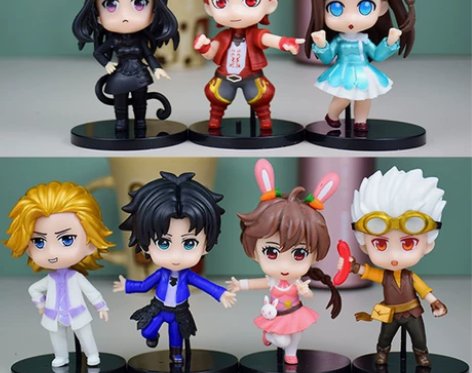 7个装斗罗大陆盲盒唐三小舞手办公仔摆件动漫...