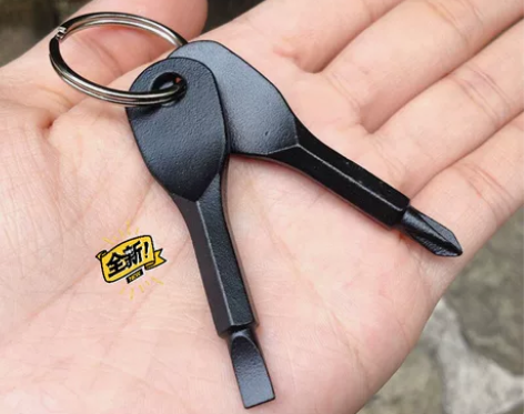 便携螺丝刀精铸钢迷你一字十字多功能工具 户...