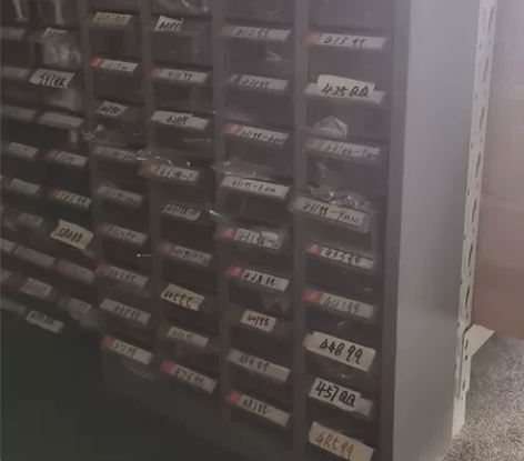 来福士办公家具抽屉式零件盒螺丝收纳物料盒工...